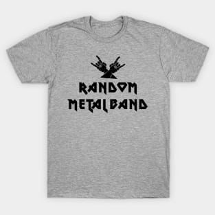 Random Metal Band T-Shirt